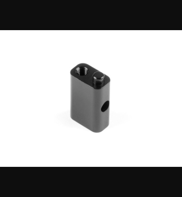Xray - Xray Spare Parts X8 ALU ROLL-OVER BAR HOLDER - BLACK - SWISS 7075 T6 - XR346330