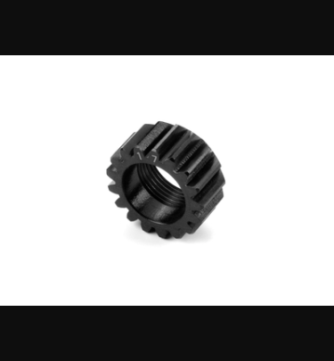 Xray - Xray Spare Parts ALU BBB PINION GEAR 17T (1ST) - SWISS 7075 T6 - HARD COATED - XR348427