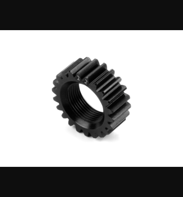 Xray - Xray Spare Parts ALU BBB PINION GEAR 22T (2ND) - SWISS 7075 T6 - HARD COATED - XR348432