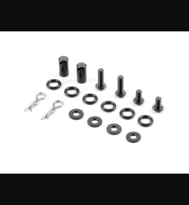 Xray - Xray Spare Parts ALU FUEL TANK MOUNT - SET - XR348660-K