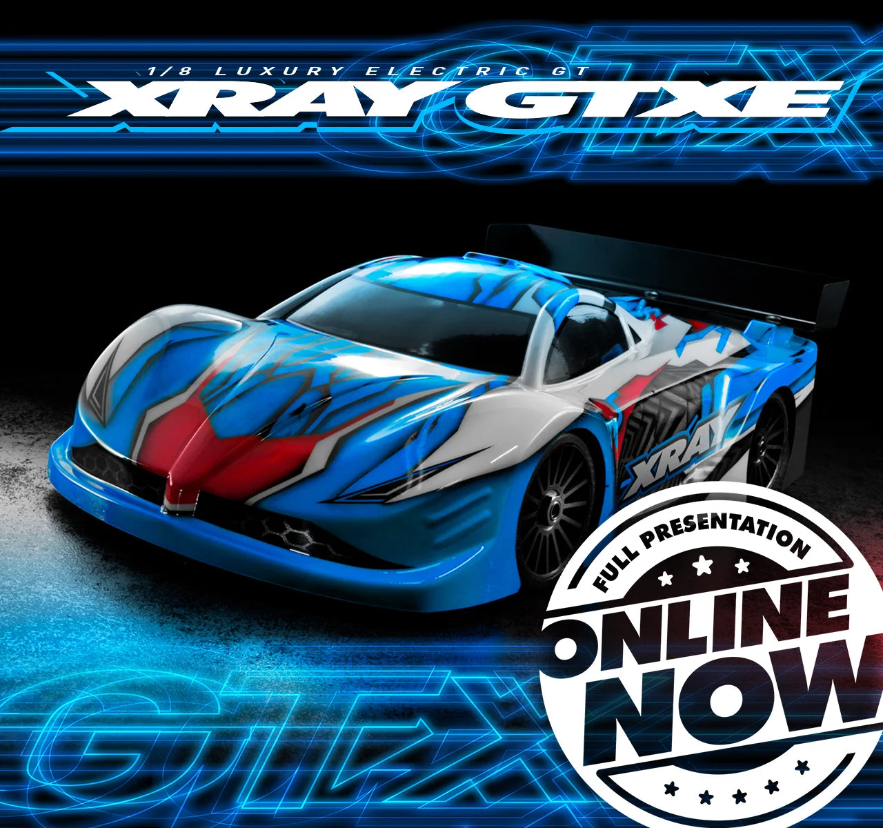 Xray - GTXE 24 - 1/8 LUXURY ELECTRIC ON-ROAD GT RC CAR KIT - XR350605