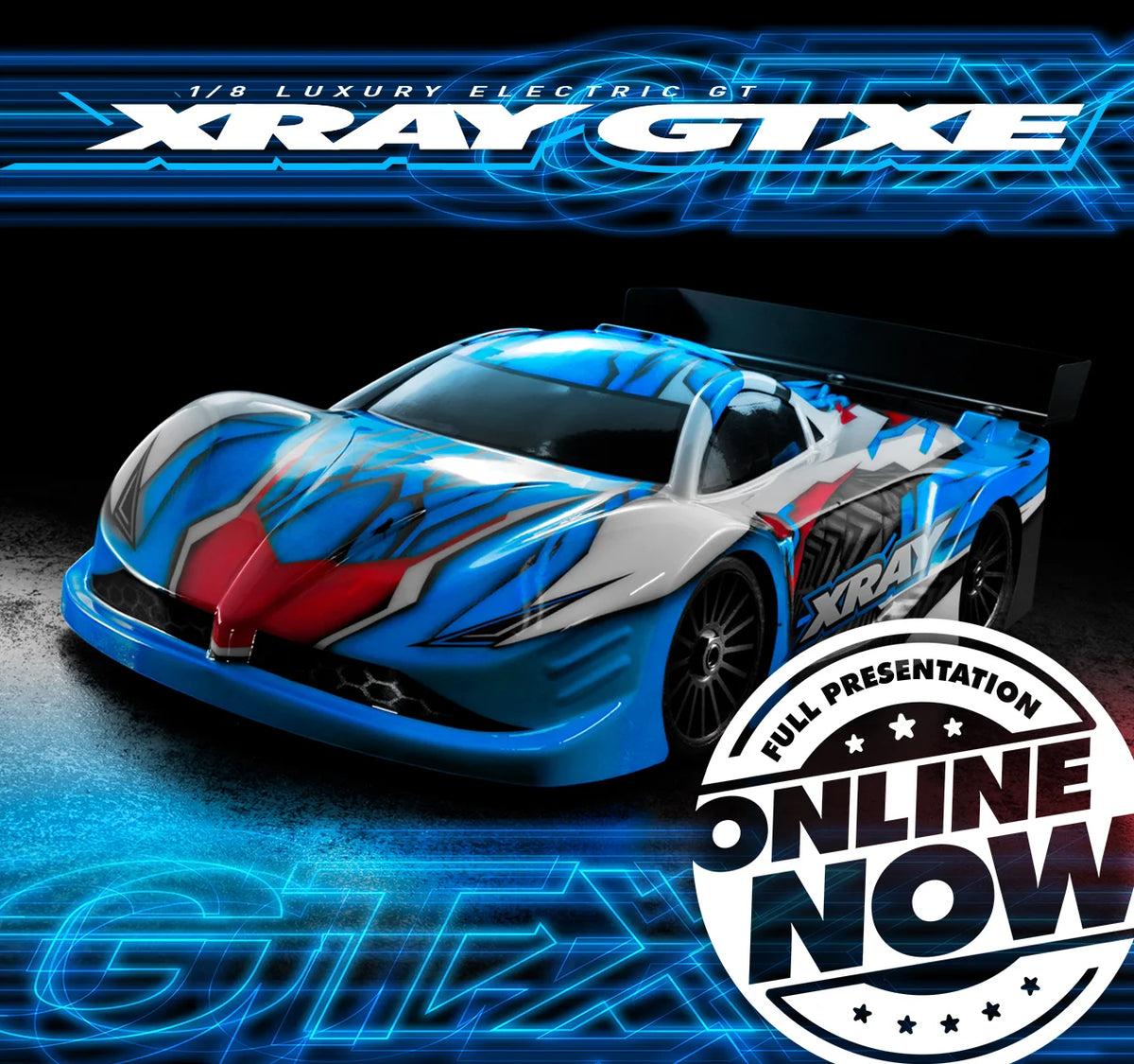 Xray - GTXE 24 - 1/8 LUXURY ELECTRIC ON-ROAD GT RC CAR KIT - XR350605