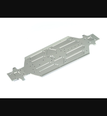 Xray - Xray Spare Parts XB8E'24 ALU CHASSIS - SWISS 7075 T6 (3MM) - SHORT - XR351119