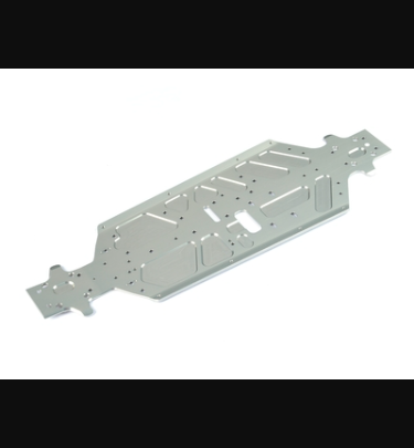 Xray - Xray Spare Parts XB8'24 ALU CHASSIS - SWISS 7075 T6 (3MM) - SHORT - XR351190