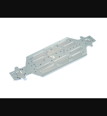 Xray - Xray Spare Parts XB8E'25 ALU CHASSIS - SWISS 7075 T6 (3MM) - XR351191