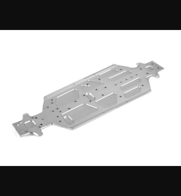 Xray - Xray Spare Parts XB8E'26 ALU CHASSIS FOR NARROW & LOWER BATTERY POSITION - SWISS 7075 T6 (3MM) - XR351193