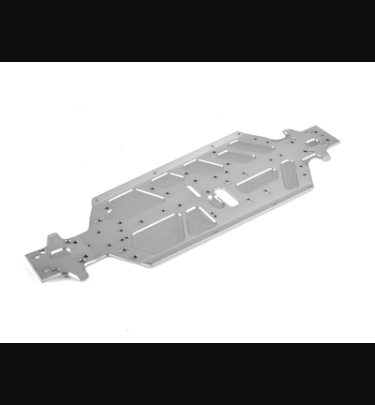 Xray - Xray Spare Parts XB8'26 ALU CHASSIS - SWISS 7075 T6 (3MM) - XR351194