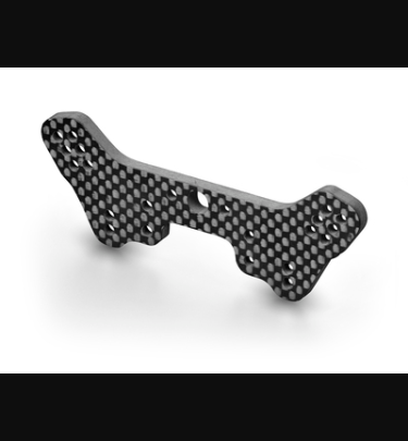 Xray - Xray Spare Parts GT CARBON FRONT SHOCK TOWER - EXTENDED - XR352044