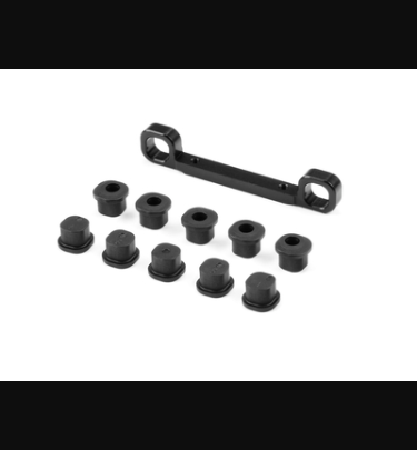 Xray - Xray Spare Parts XB8 ALU FRONT UPPER ARM HOLDER FOR SEMI-SPLIT BULKHEAD - XR352334