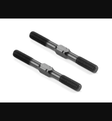 Xray - Xray Spare Parts ADJ. TURNBUCKLE M5 L/R 50MM - SPRING STEEL (2) - XR352634
