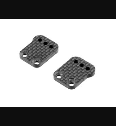 Xray - Xray Spare Parts CARBON EXTENSION FOR ALU REAR UPRIGHT (1+1) - XR353394
