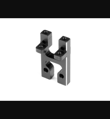 Xray - Xray Spare Parts GTX ALU CENTER MOUNT FOR FLAT STIFF CHASSIS - SWISS 7075 T6 - XR354018