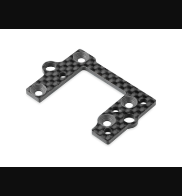 Xray - Xray Spare Parts XB8E CARBON CENTER DIFF PLATE FOR SPLIT DIFF MOUNT - XR354047