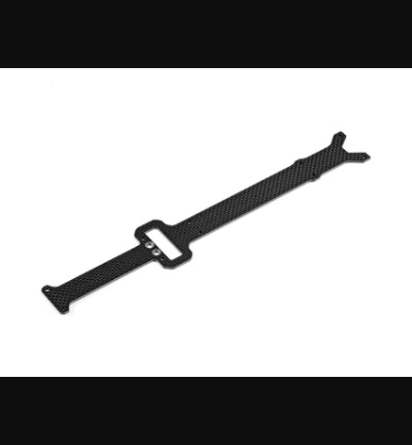 Xray - Xray Spare Parts GTXE CARBON CENTER MOUNTING PLATE - FLAT CHASSIS - XR354253