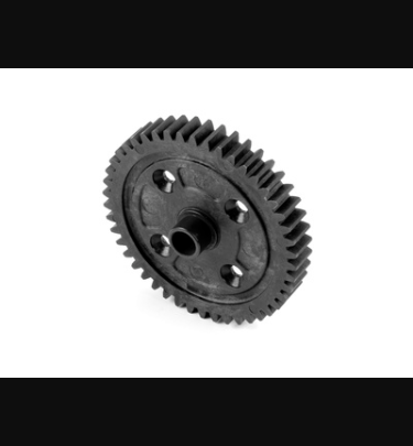 Xray - Xray Spare Parts COMPOSITE CENTER DIFF SPUR GEAR WITH MOULDED-IN STEEL BUSHING 46T - XR354946
