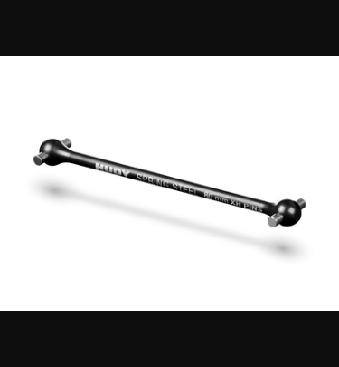 Xray - Xray Spare Parts FRONT CENTRAL DOGBONE DRIVE SHAFT 80MM - HUDY SPRING STEELā„¢ - XR355434
