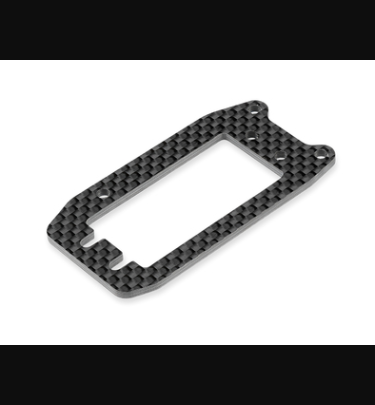 Xray - Xray Spare Parts CARBON SERVO MOUNT - NARROW & LOWER BATTERY LAYOUT - XR356106