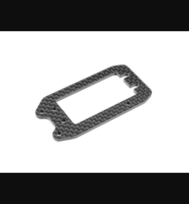 Xray - Xray Spare Parts SADDLE PACK CARBON SERVO HOLDER - XR356107