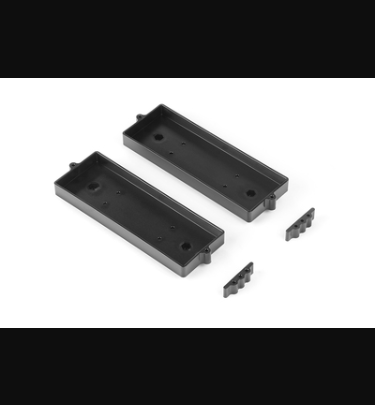 Xray - Xray Spare Parts XB8E/GTXE/XT8E BOX FOR STANDARD & SHORT BATTERY PACK - V3 (2) - XR356153