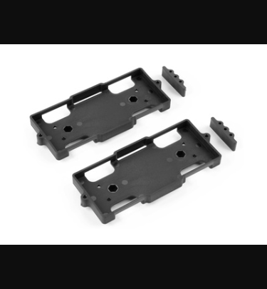 Xray - Xray Spare Parts COMPOSITE BOX FOR MID-SIZE & SHORT BATTERY PACK (2) - XR356156