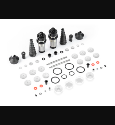 Xray - Xray Spare Parts XB8 FRONT SHOCK ABSORBERS 44.5MM ā€“ COMPLETE SET (2) - XR358111