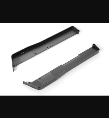 Xray - Xray Spare Parts COMPOSITE CHASSIS SIDE GUARDS L+R - HARD - V2 - XR361269-H