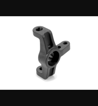 Xray - Xray Spare Parts COMPOSITE STEERING BLOCK FOR CARBON EXTENSION PLATE - GRAPHITE - XR362251-G