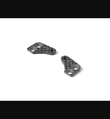 Xray - Xray Spare Parts CARBON EXTENSION FOR STEERING BLOCK (1+1) - 2 DOTS - XR362270