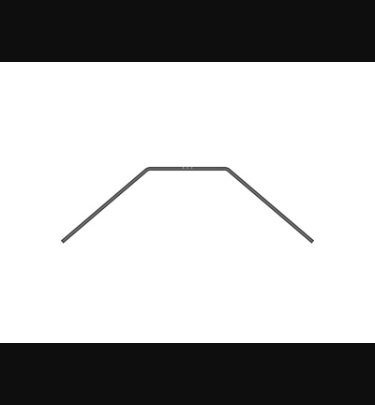 Xray - Xray Spare Parts ANTI-ROLL BAR - SHORT - 1.3MM - XR362483