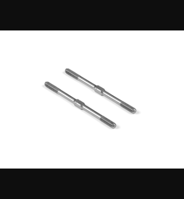 Xray - Xray Spare Parts ADJUSTABLE TURNBUCKLE 55MM M3.5 L/R - HUDY SPRING STEELā„¢ (2) - XR362625