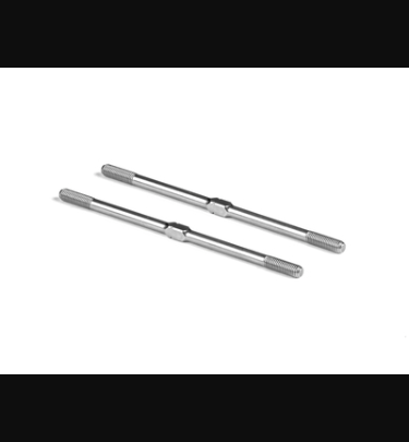 Xray - Xray Spare Parts ADJUSTABLE TURNBUCKLE 75MM M3.5 L/R - HUDY SPRING STEELā„¢ (2) - XR362629
