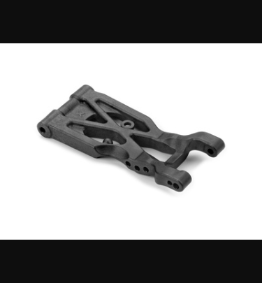 Xray - Xray Spare Parts COMPOSITE SUSPENSION ARM REAR LOWER LEFT - 3-HOLE - HARD - XR363124-H