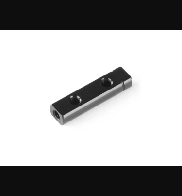 Xray - Xray Spare Parts ALU SERVO MOUNT 22MM - BOTH SIDES THREADED - XR366205