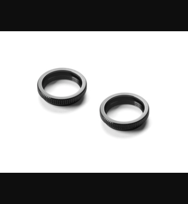 Xray - Xray Spare Parts ALU SHOCK ADJUSTABLE NUT - BIG BORE (2) - XR368049