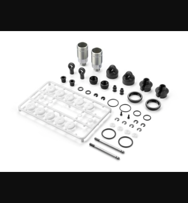 Xray - Xray Spare Parts FRONT SHOCK ABSORBERS - BIG BORE - SET (2) - XR368101