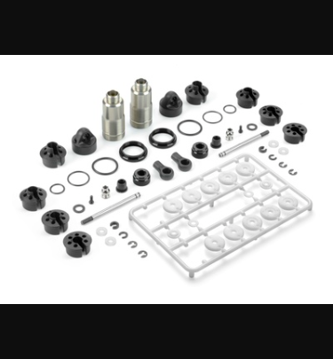 Xray - Xray Spare Parts SHOCK ABSORBERS 35.5MM - BIG BORE - SET (2) - XR368202