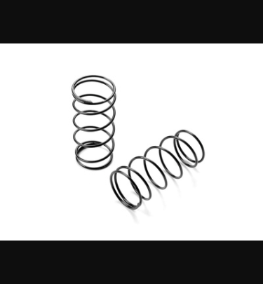 Xray - Xray Spare Parts FRONT BIG BORE CONICAL SPRING-SET L=42.5MM - 1 DOT (2) - XR368381