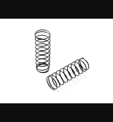 Xray - Xray Spare Parts REAR BIG BORE CONICAL SPRING-SET L=57.5MM - 1 DOT (2) - XR368481