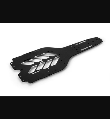 Xray - Xray Spare Parts X1'18 ALU FLEX CHASSIS 2.0MM - 7075 T6 - V3 - XR371017