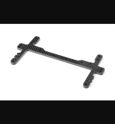 Xray - Xray Spare Parts X1'21 GRAPHITE REAR BRACE 3.5MM - XR371081