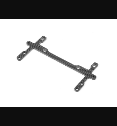 Xray - Xray Spare Parts X1'23 GRAPHITE REAR BRACE 2.5MM - XR371082