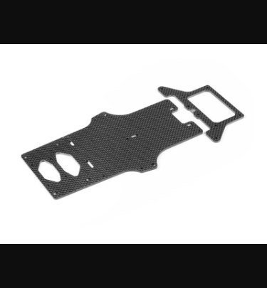 Xray - Xray Spare Parts X12'23 GRAPHITE CHASSIS 2.5MM - XR371121