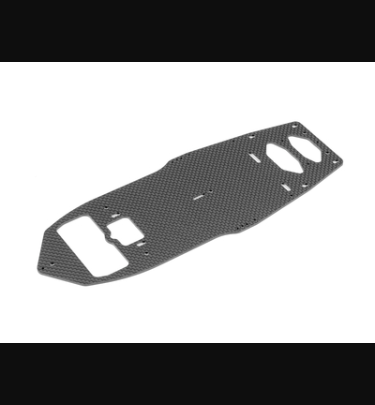 Xray - Xray Spare Parts X12 CARBON 1-PIECE CHASSIS 2.0MM - XR371123