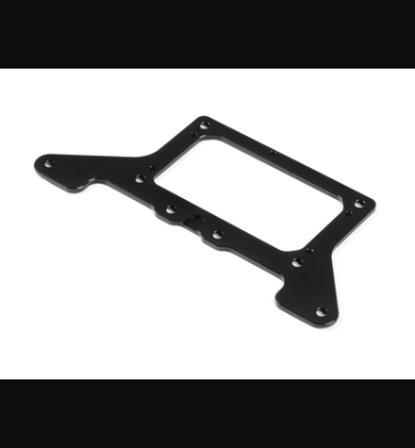 Xray - Xray Spare Parts X12'23 ALU REAR POD LOWER PLATE 2.0MM - 7075 T6 - XR371162