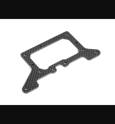 Xray - Xray Spare Parts X1'21/23 GRAPHITE REAR POD LOWER PLATE 2.5MM - XR371163