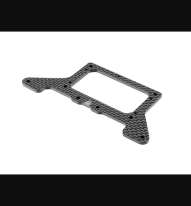 Xray - Xray Spare Parts X12'23 GRAPHITE REAR POD LOWER PLATE 2.5MM - XR371164