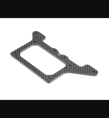 Xray - Xray Spare Parts X1'24 GRAPHITE REAR POD LOWER PLATE 2.5MM - XR371165
