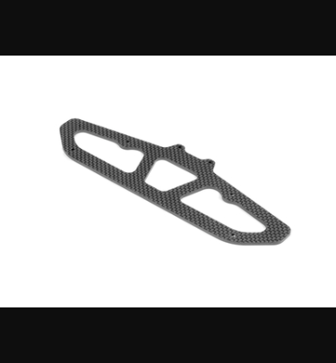 Xray - Xray Spare Parts XP10 CARBON BUMPER LOWER HOLDER FOR 1-PIECE CHASSIS - XR371215