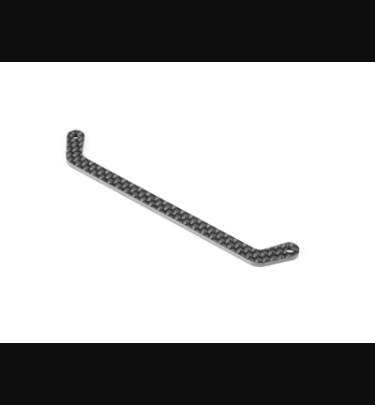 Xray - Xray Spare Parts X12 GRAPHITE FRONT BRACE 2.2MM - LONG - XR372093