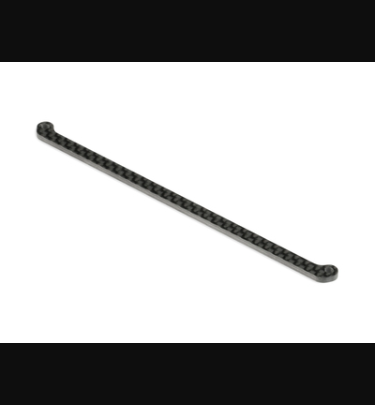 Xray - Xray Spare Parts X10 CARBON FRONT BRACE FOR 1-PIECE CHASSIS - XR372095